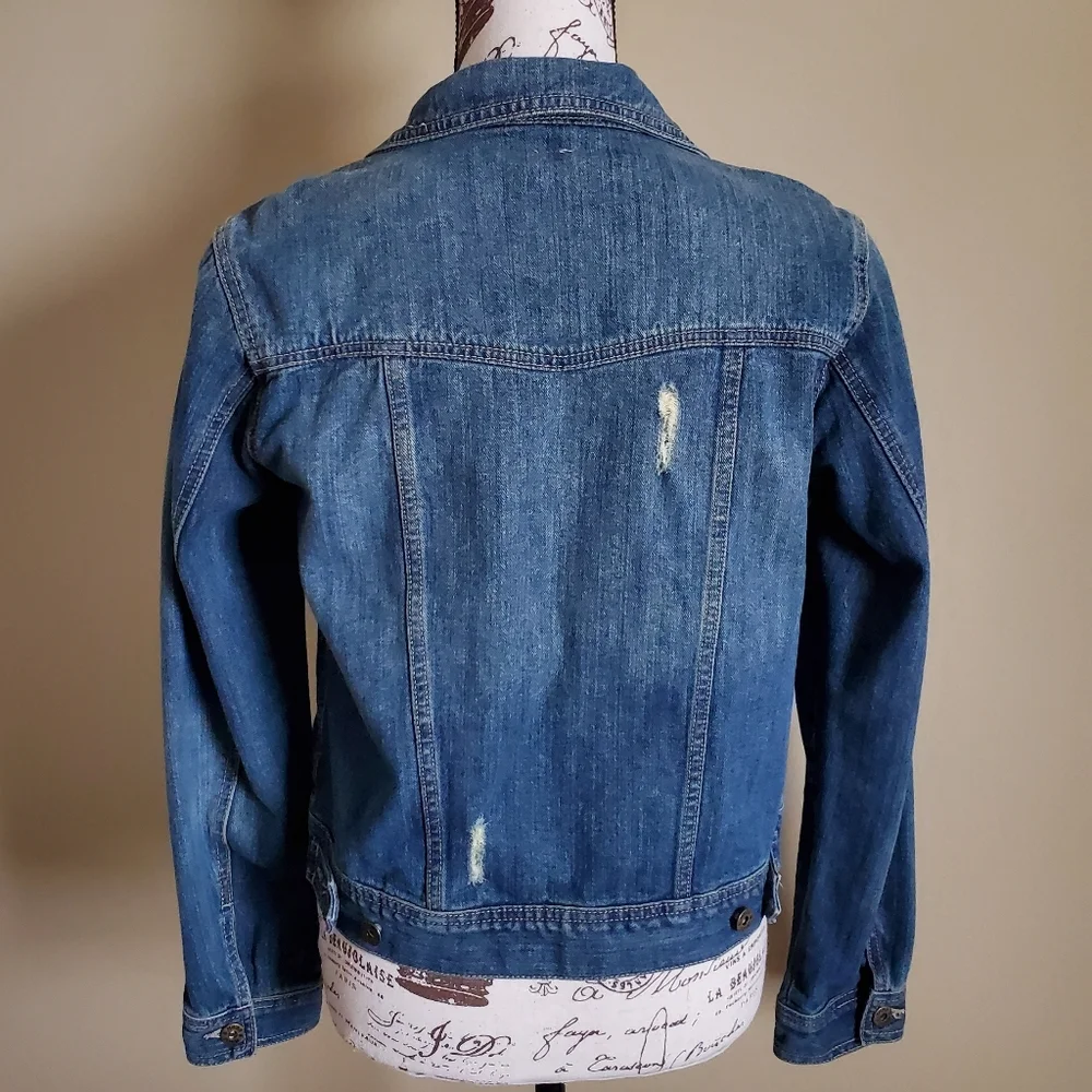 EUC Mudd medium wash denim jacket - Picture 3 of 5